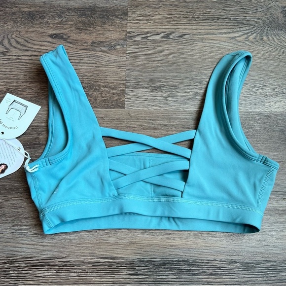 Target Other - Blogilates Women's Blue Sports Bra